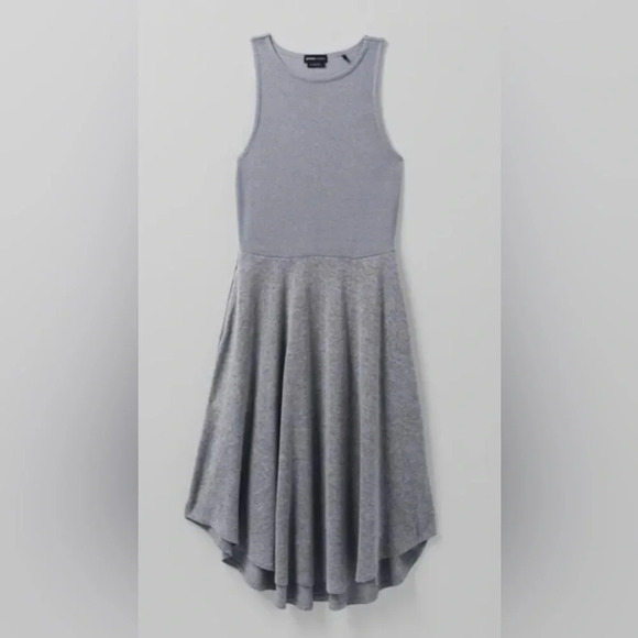 NWT Prana Cozy Up Bayjour Dress Size XS Gray Pockets - Picture 2 of 9